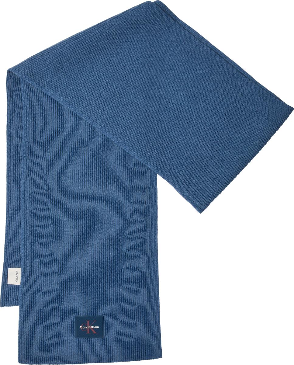 Bufanda Calvin Klein de punto. - Azul Azul-2