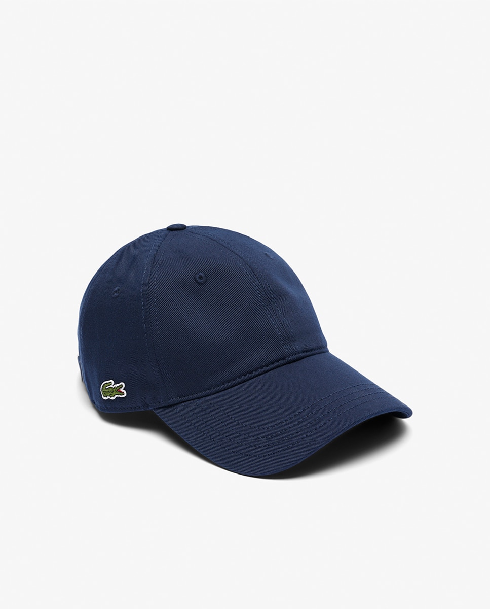 Boné de Sarja de Algodão Azul-marinho-1