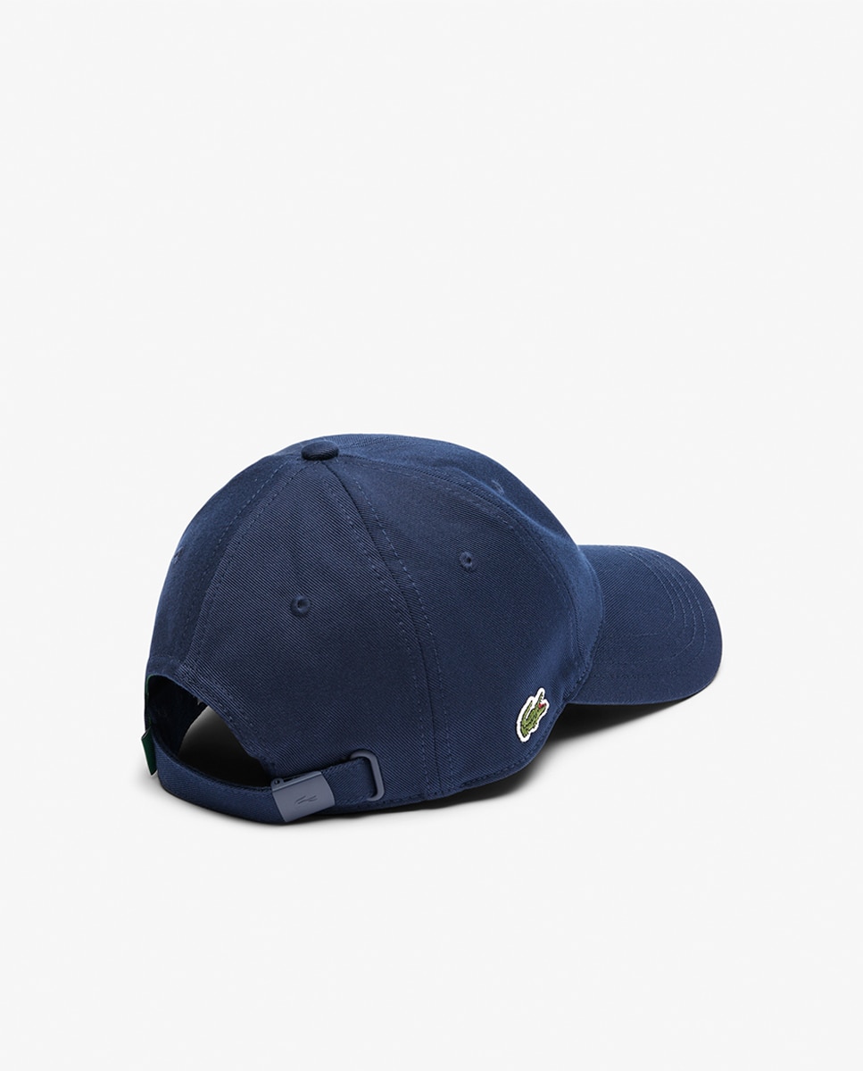 Boné de Sarja de Algodão Azul-marinho-2