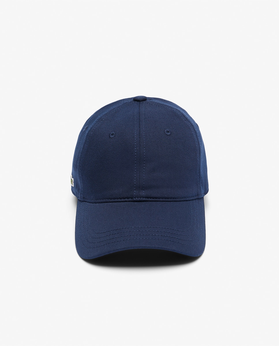 Boné de Sarja de Algodão Azul-marinho-3