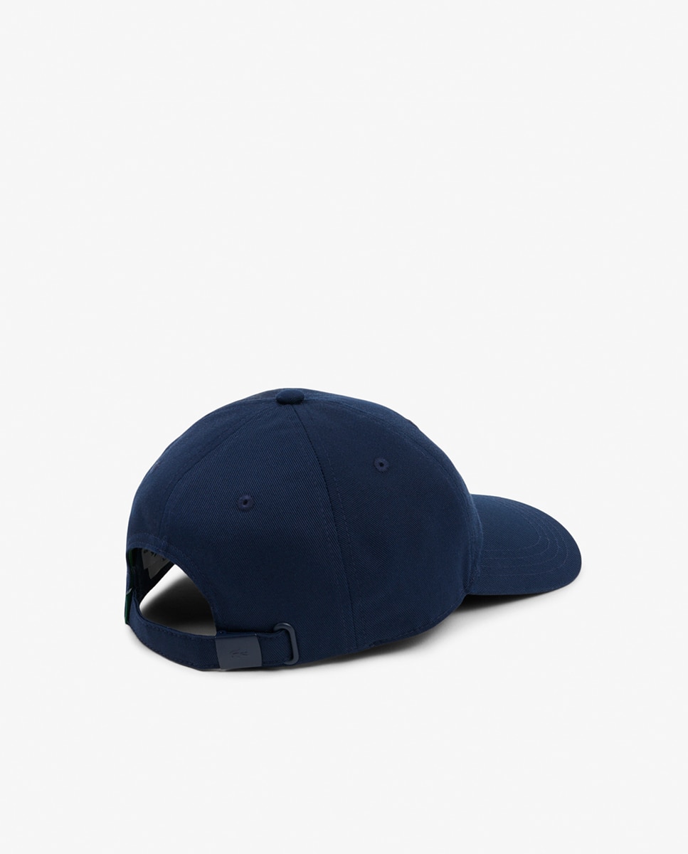 Boné de Sarja de Algodão Azul-marinho-2