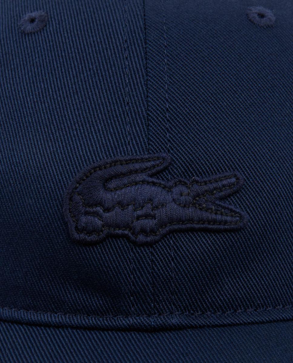 Boné de Sarja de Algodão Azul-marinho-5