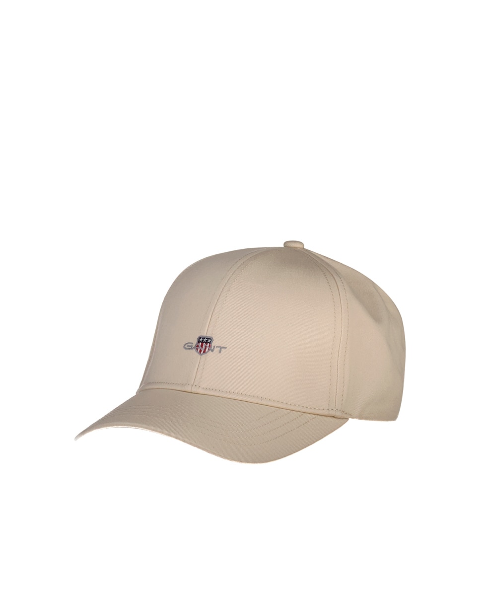 Imagen 0 de Gorra de baseball en algodón con logotipo bordado Beige