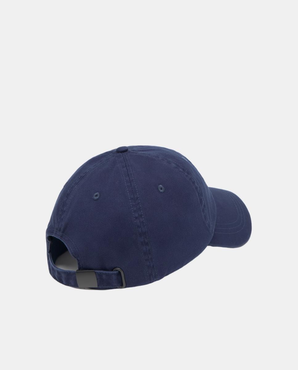 Boné com Logótipo em Forma de Remendo à Frente Azul-marinho-3