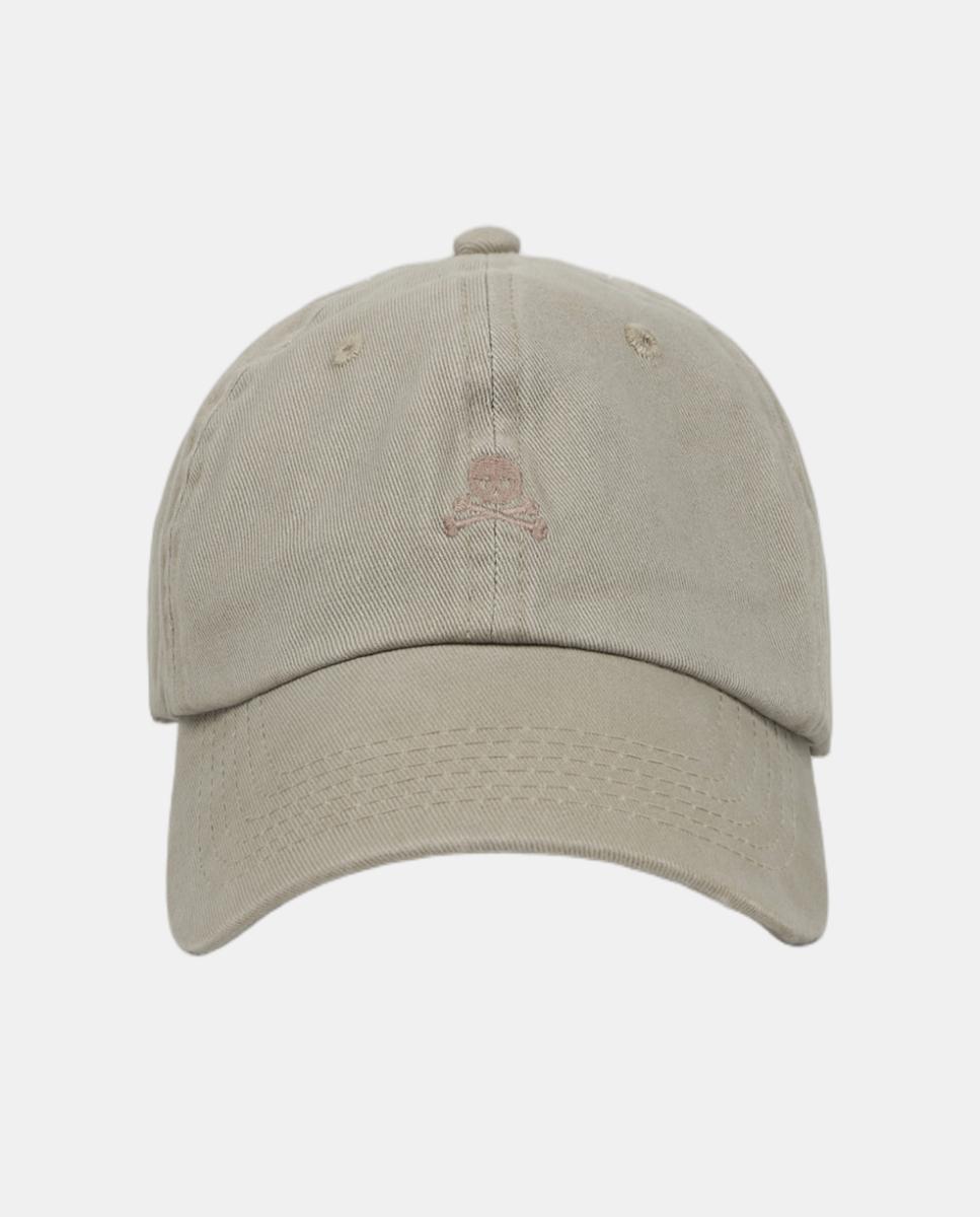 Gorra calavera bordada de hombre - Scalpers - Natural Natural-3