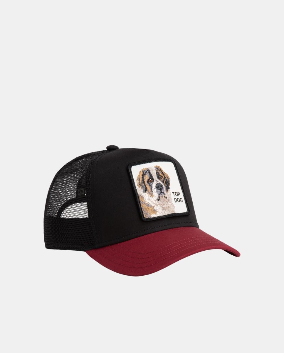 Imagen 0 de Gorra baseball con parche delantero de hombre. Rojo