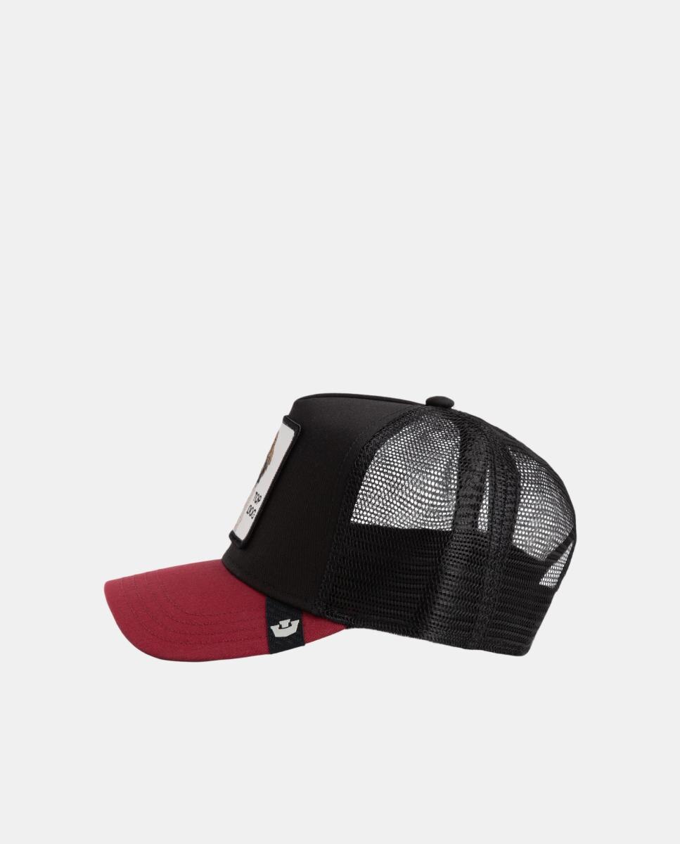 Gorra baseball con parche delantero de hombre. - Goorin Bros - Rojo Rojo-3