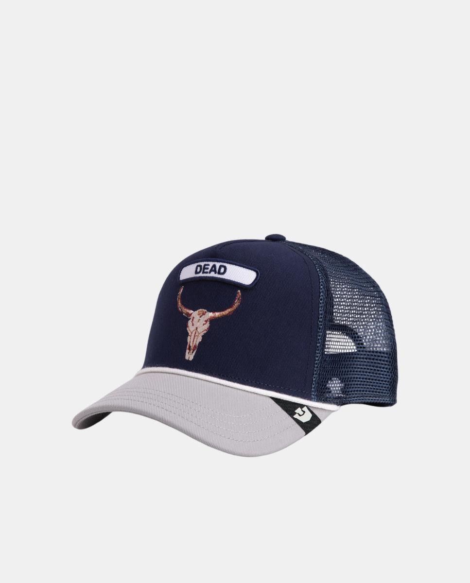 Imagen 1 de Gorra baseball con parche delantero de hombre. Azul