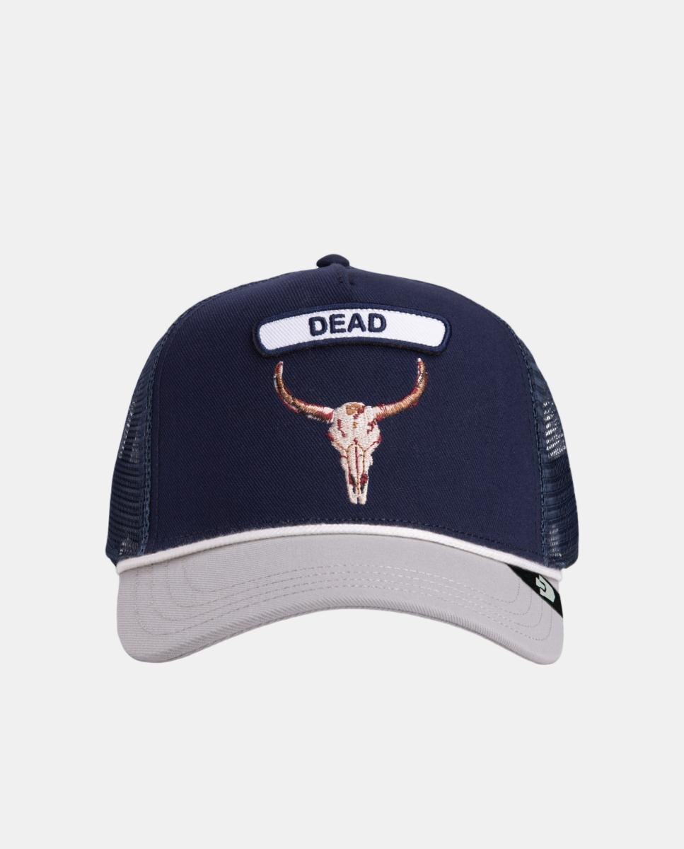 Imagen 2 de Gorra baseball con parche delantero de hombre. - Goorin Bros - Azul Azul