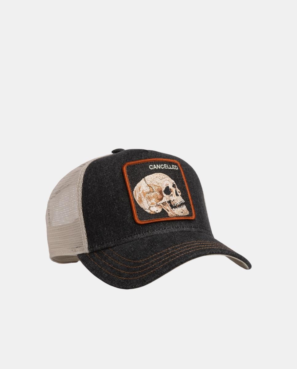 Imagen 1 de Gorra baseball con parche delantero de hombre. Azul marino