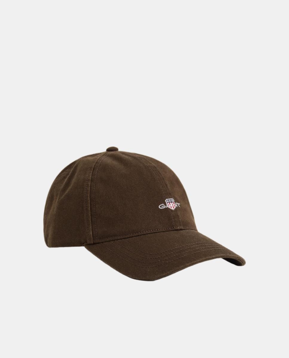 Gorra de baseball en algodón con logotipo bordado - Gant - Marrón oscuro Marrón oscuro-2