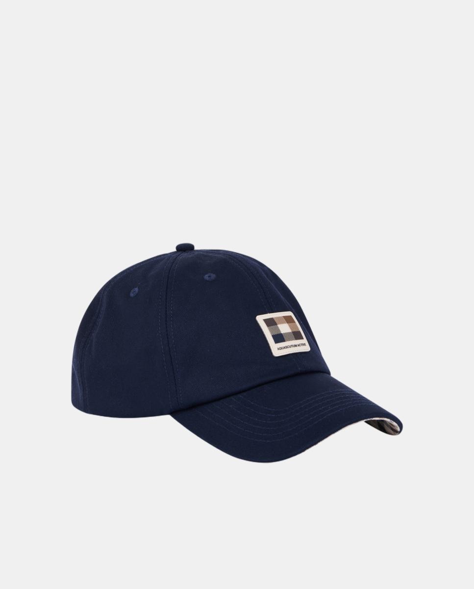 Imagen 1 de Gorra de baseball en algodón con logotipo Azul marino