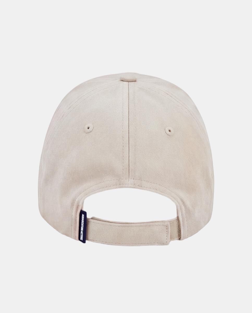 Imagen 4 de Gorra de baseball en algodón con logotipo - AQUASCUTUM - Beige Beige