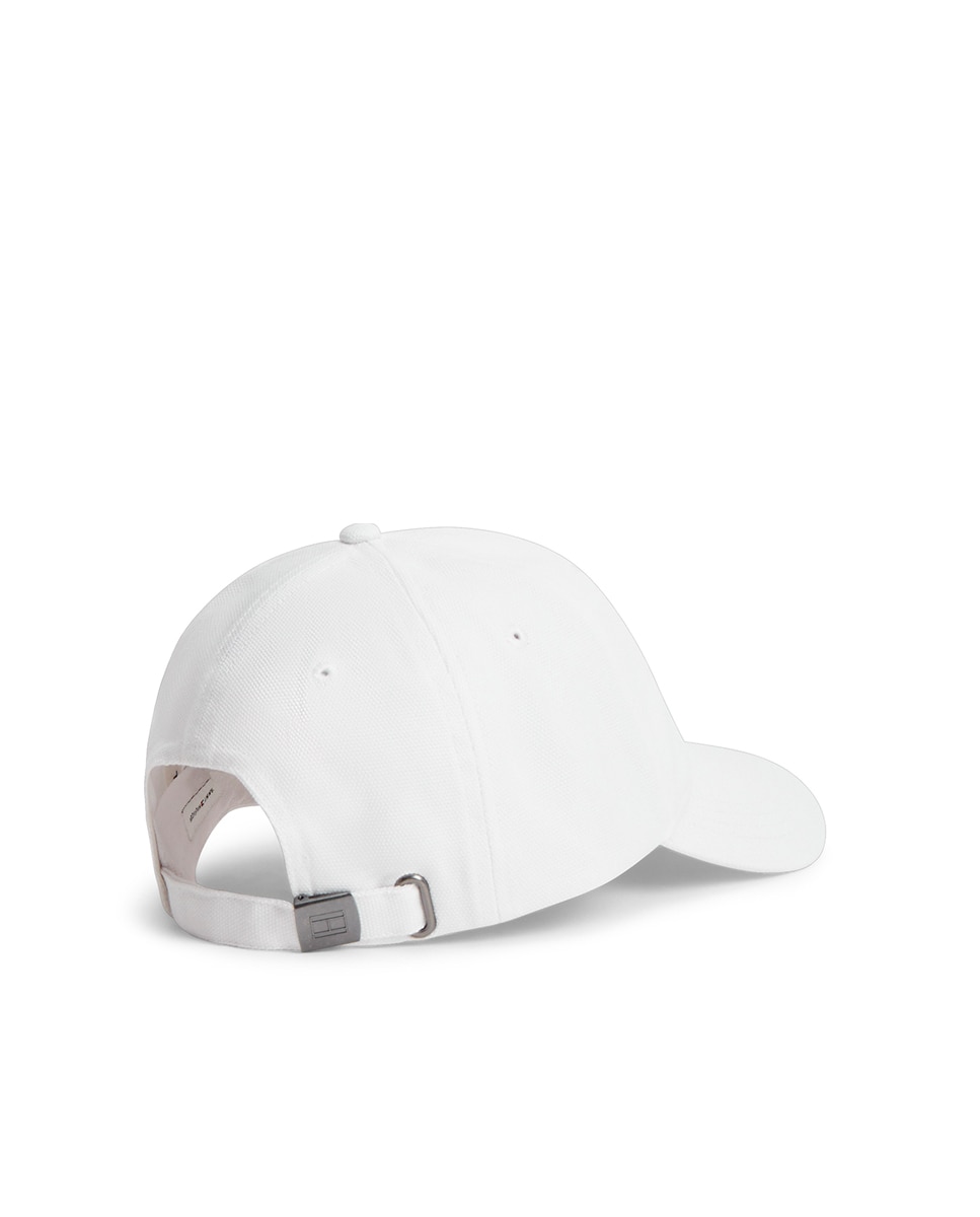 Boné com Assinatura da Marca - Branco Branco-2