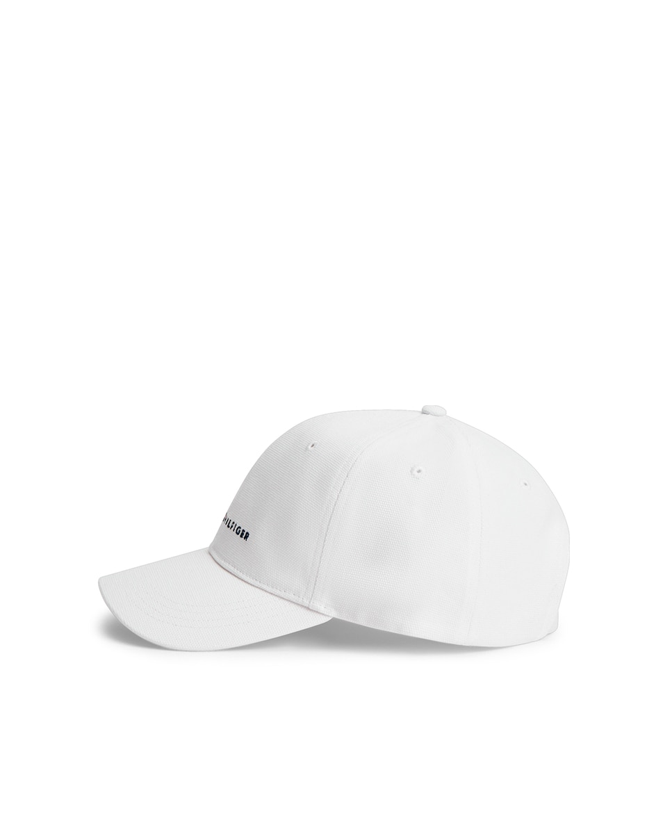 Boné com Assinatura da Marca - Branco Branco-3