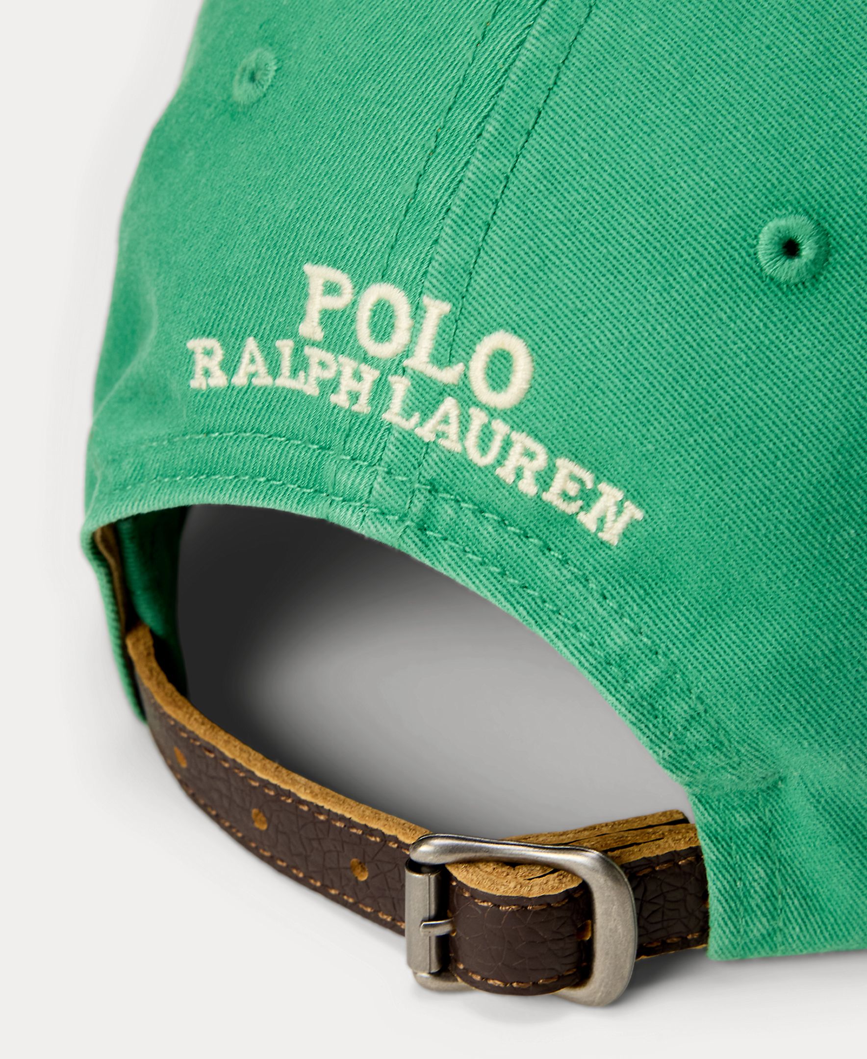 Boné de Sarja com Polo Bear Verde-3