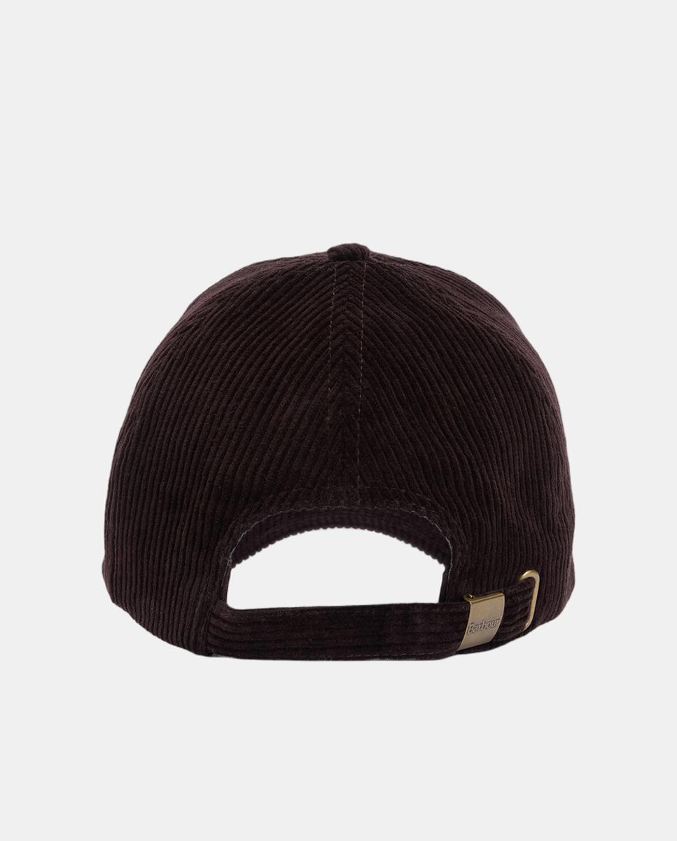 Imagen 3 de Gorra de baseball de pana de algodón - Barbour - Marrón Marrón