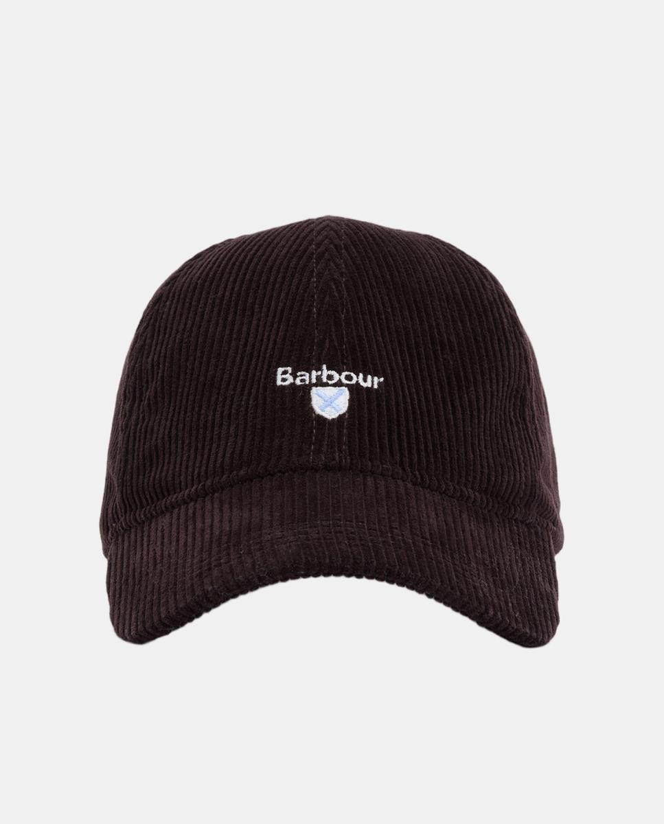 Imagen 4 de Gorra de baseball de pana de algodón - Barbour - Marrón Marrón