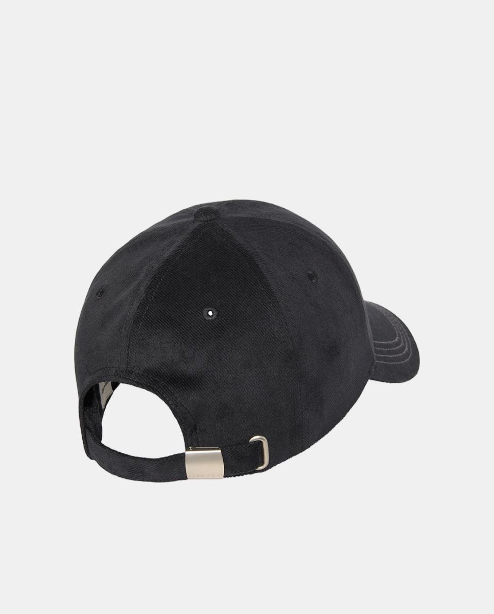 Gorra Calvin Klein de algodón con logo bordado. - Negro Negro-2