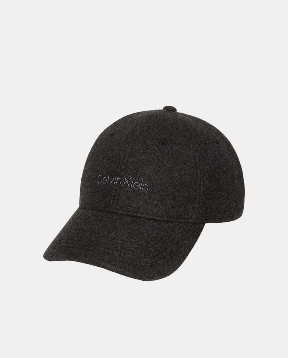 Gorra de Calvin Klein con logo bordado. - Negro Negro-1
