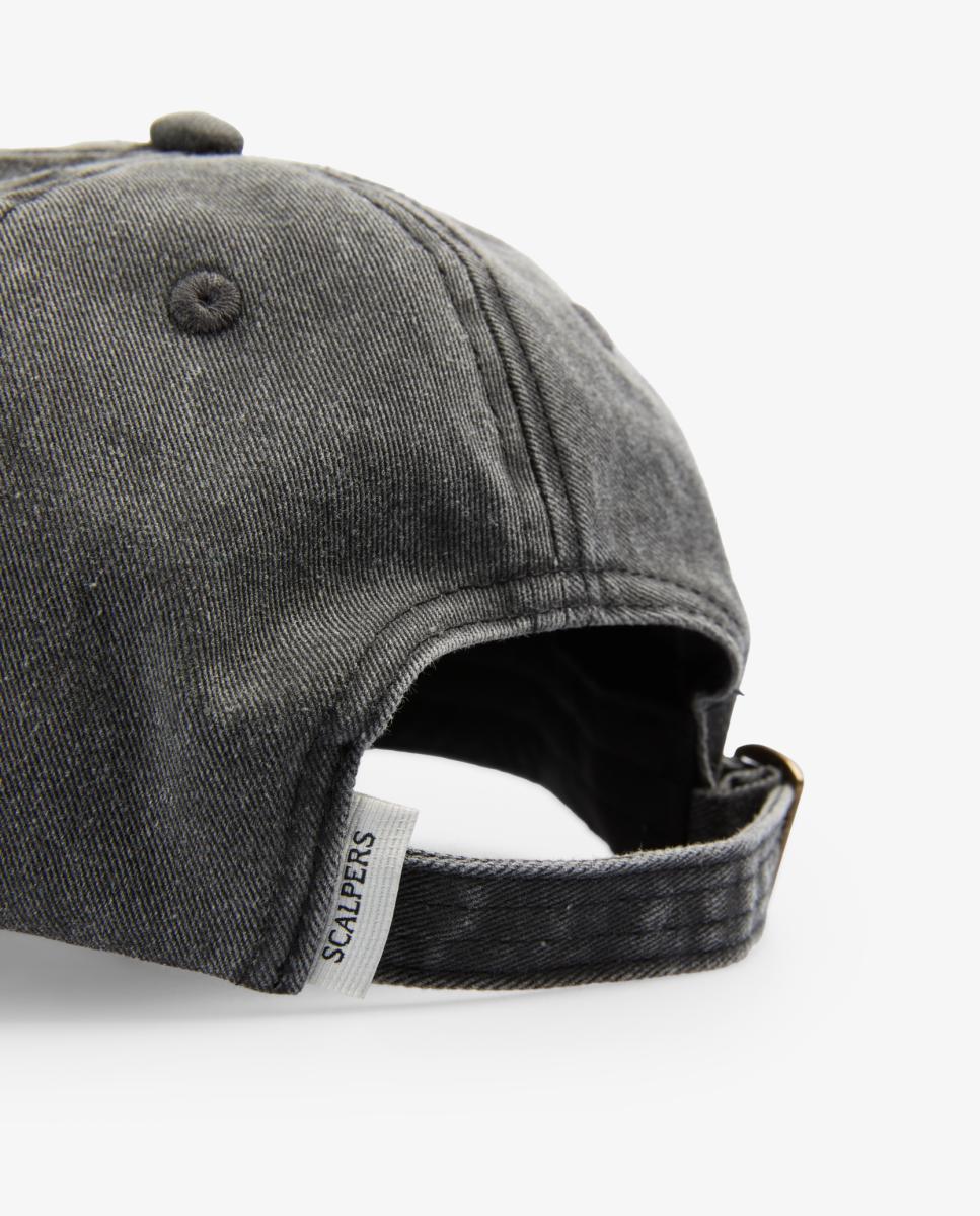 Gorra calavera de hombre - Scalpers - Gris oscuro Gris oscuro-5