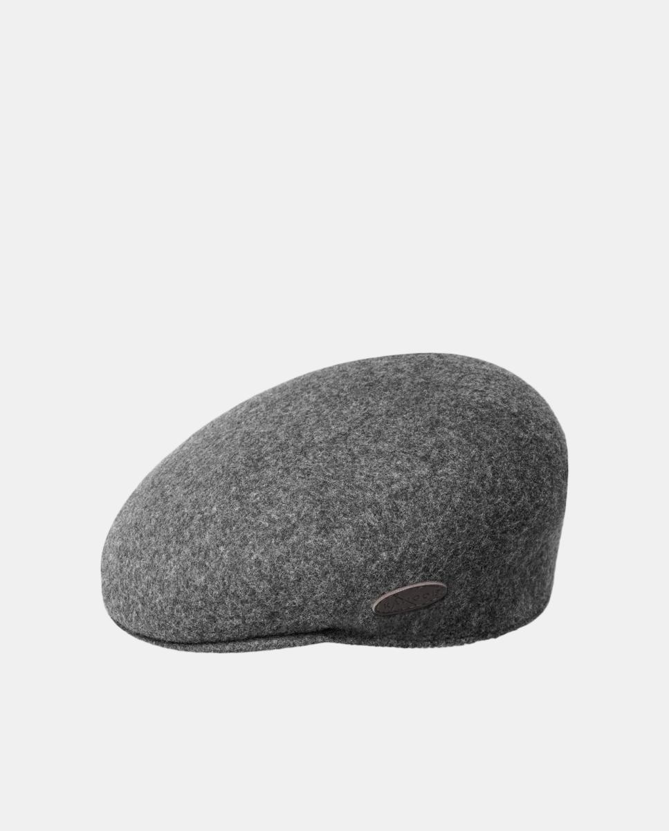 Imagen 1 de Gorra lisa Kangol lana con orejeras Gris oscuro