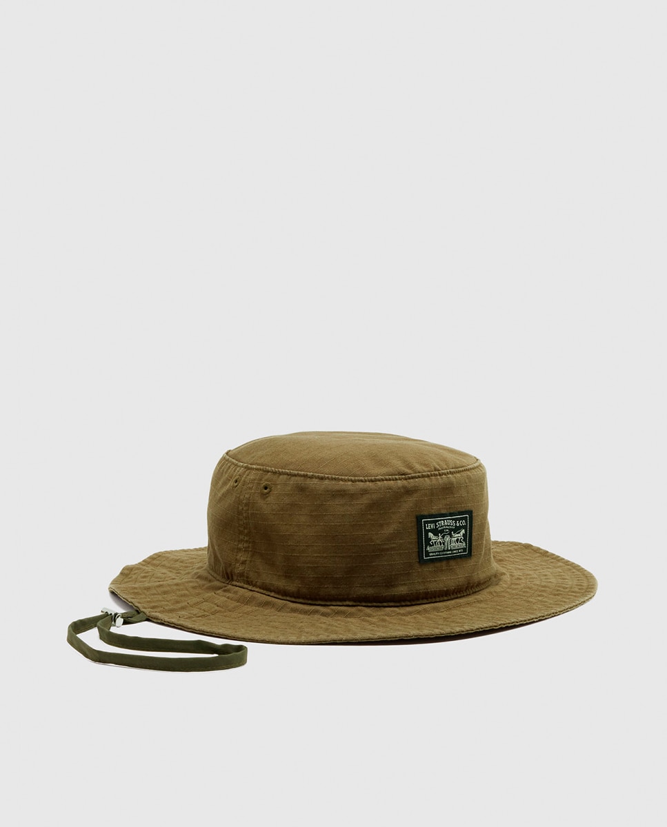Gorro com Tira Caqui-2