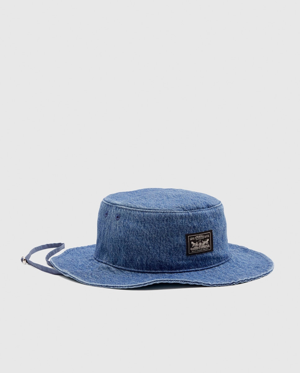 Gorro com Tira Azul-2