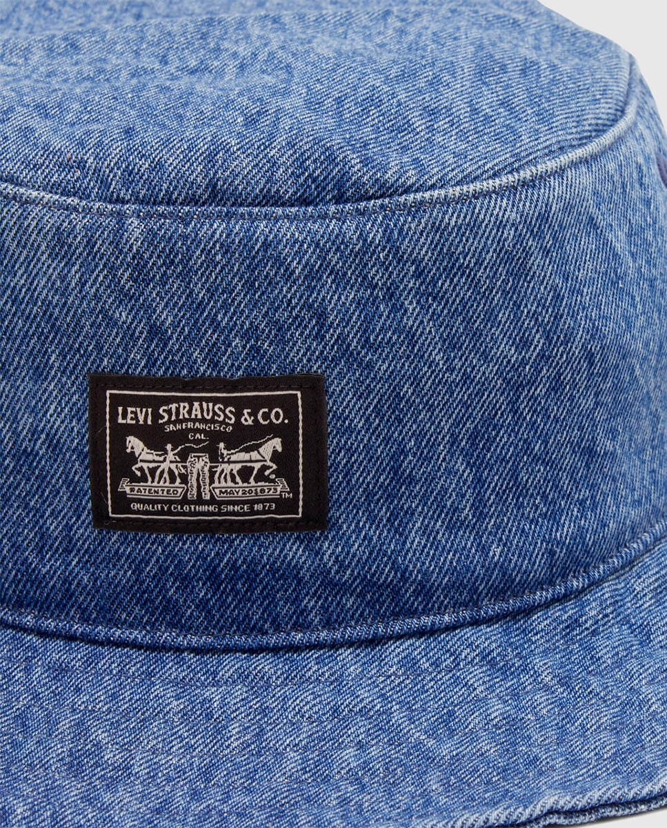 Gorro com Tira Azul-4