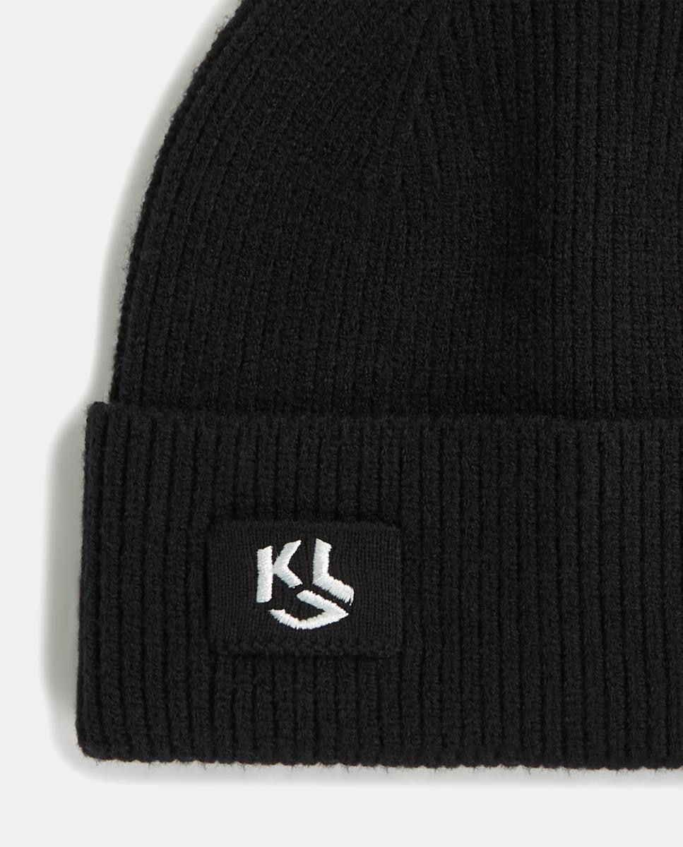 Gorro de Malha Preto-3
