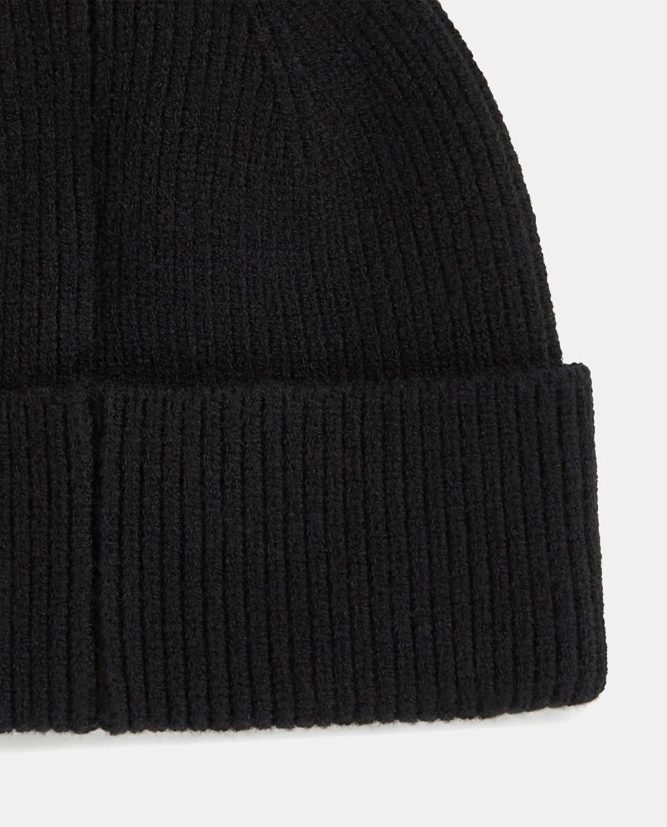 Gorro de Malha Preto-4