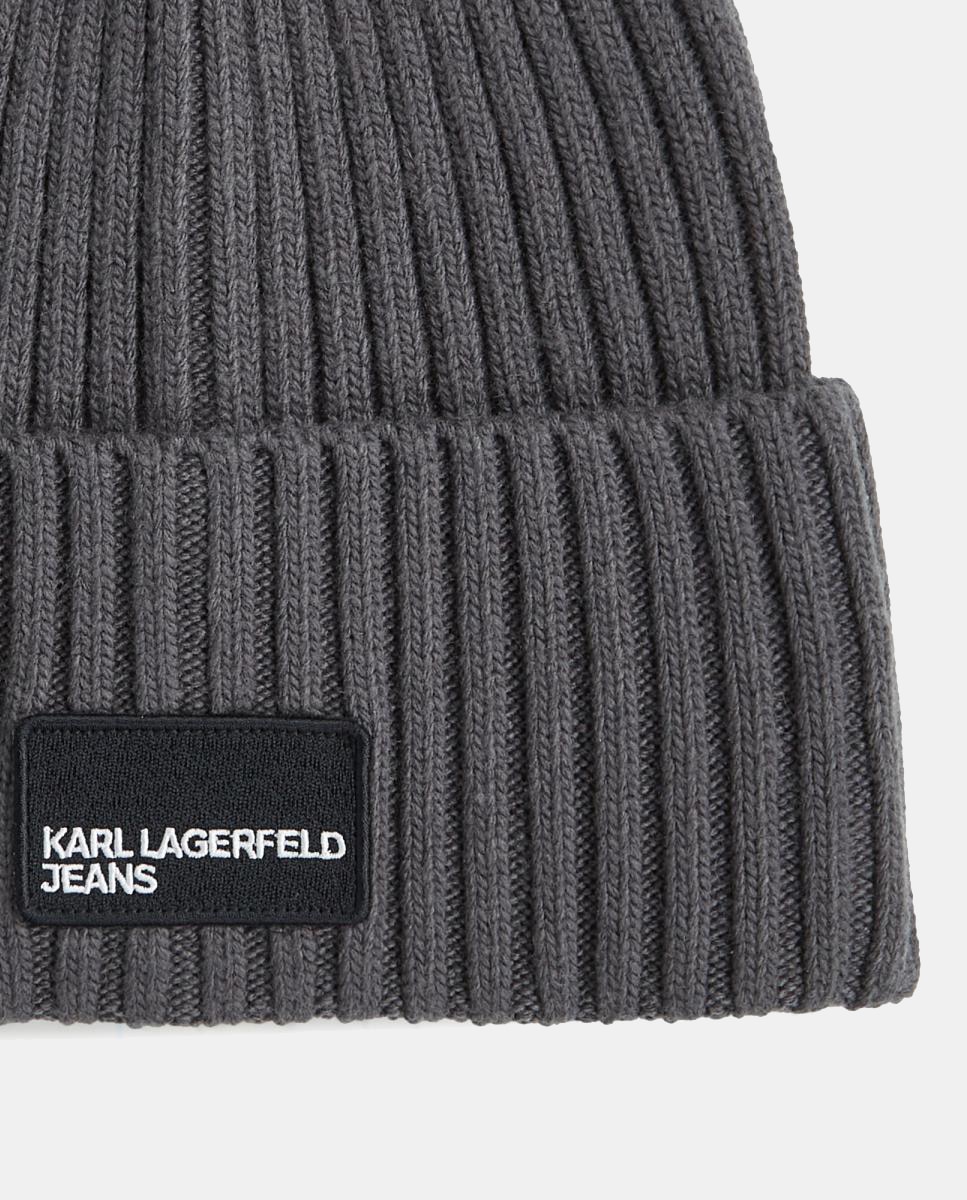 Gorro de Malha Cinzento-3