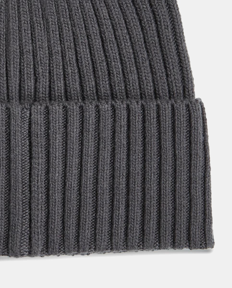 Gorro de Malha Cinzento-4