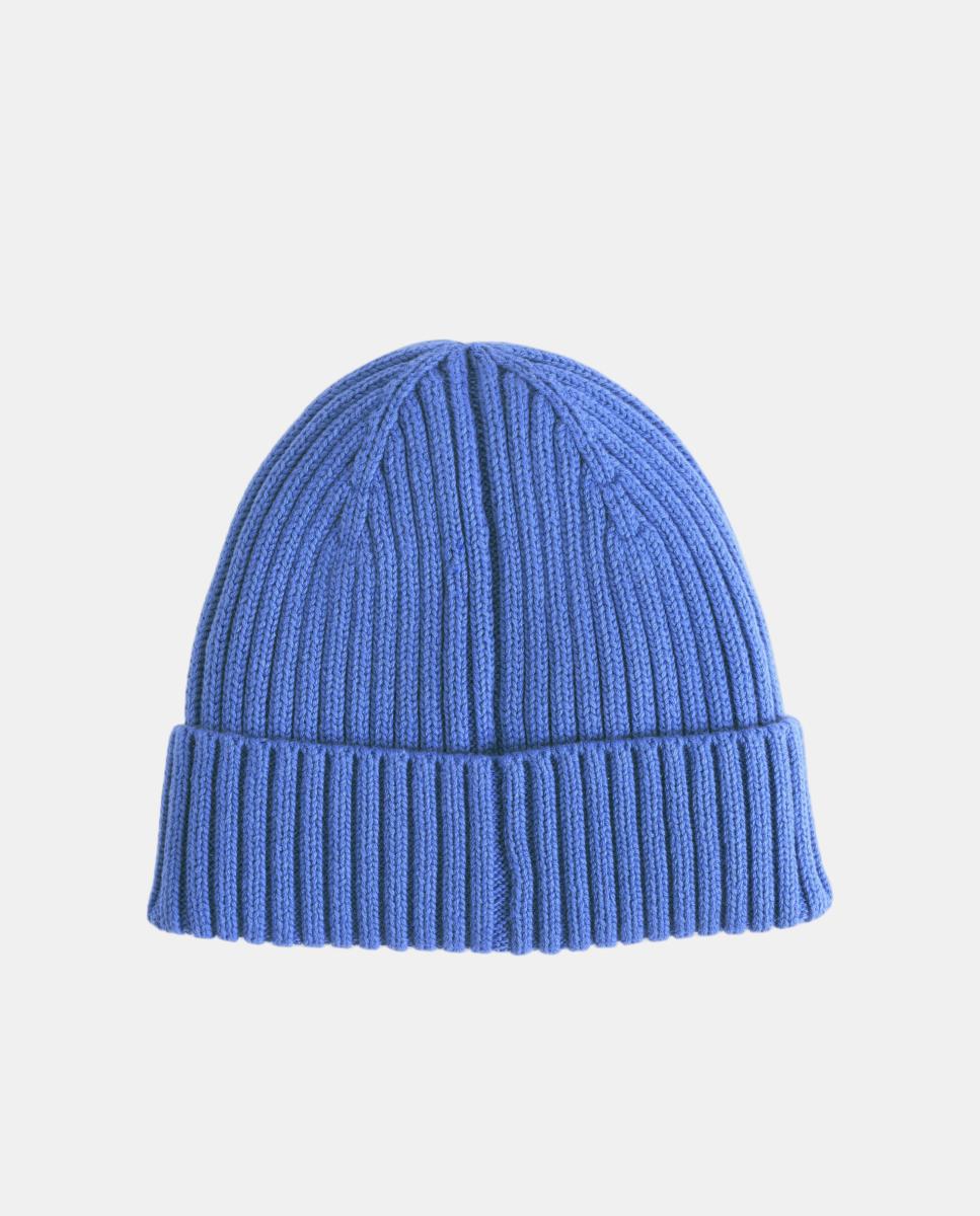 Gorro de Malha Azul-2