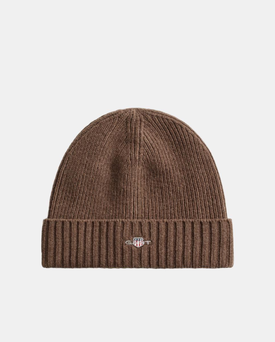 Imagem 0 de Gorro de Malha Canelada com Lã