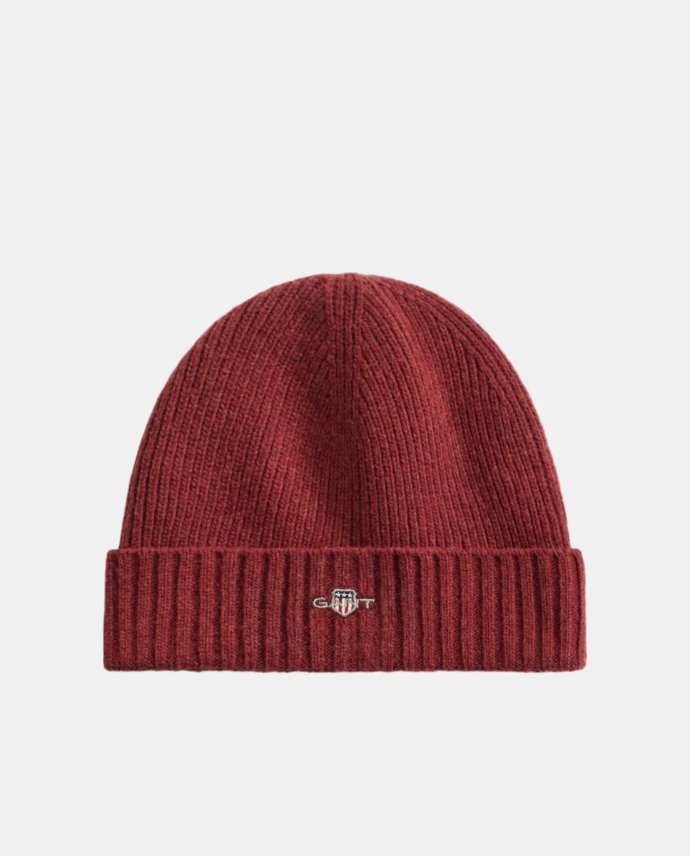 Imagem 0 de Gorro de Malha Canelada com Lã