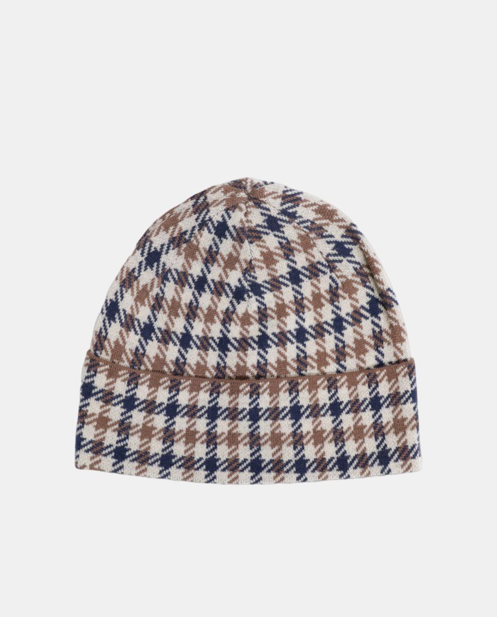 Imagen 2 de Gorro de punto con diseño a cuadros - AQUASCUTUM - Multicolor Multicolor