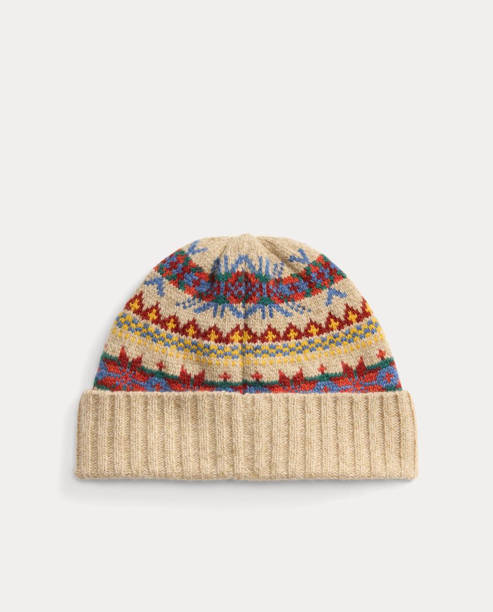 Gorro de Lã com Estampado Multicolor-2