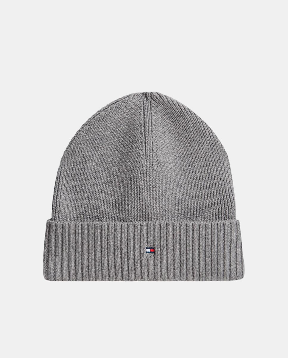 Imagen 1 de Gorro de algodón orgánico de hombre. Gris