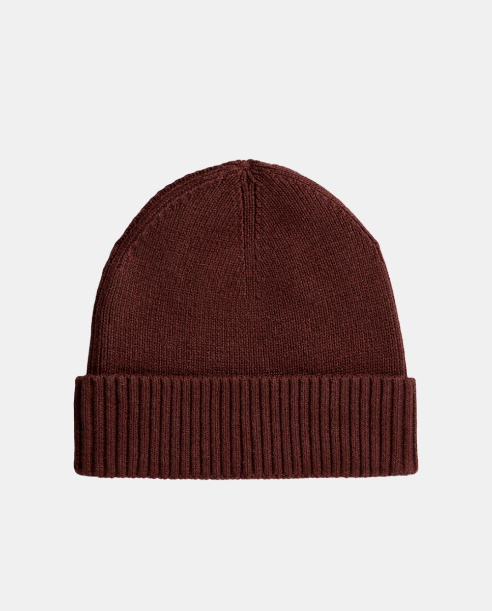 Imagen 2 de Gorro de algodón orgánico de hombre. - Tommy Hilfiger - Marrón oscuro Marrón oscuro