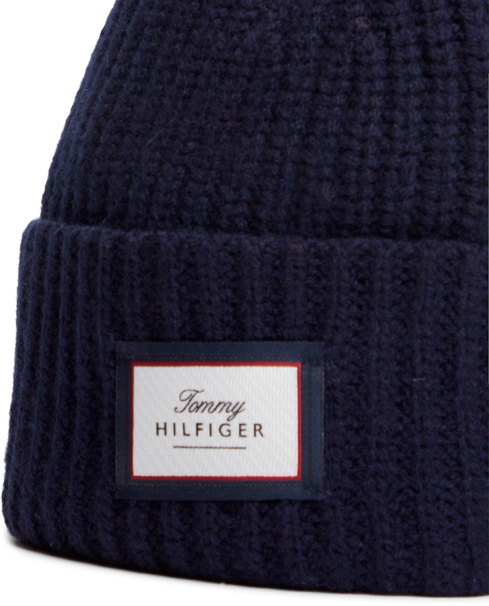 Imagen 3 de Gorro de lana de hombre. - Tommy Hilfiger - Azul marino Azul marino