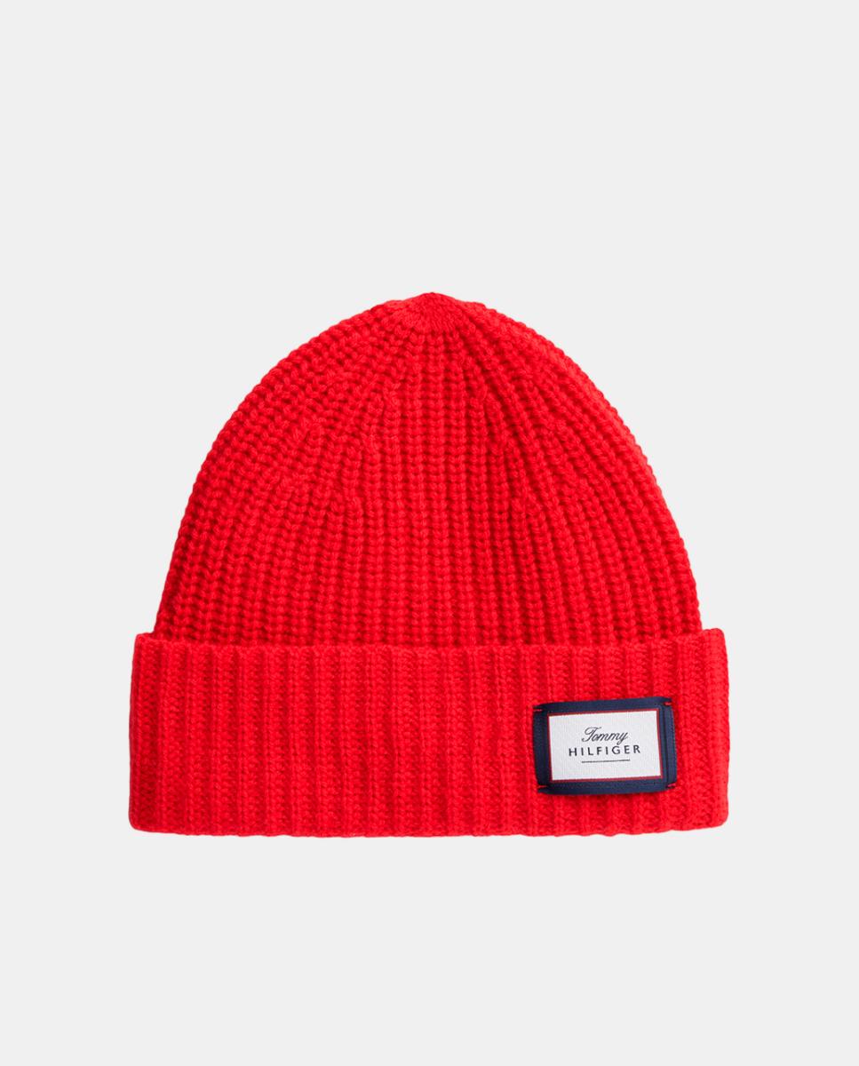 Imagen 0 de Gorro de lana de hombre. Rojo