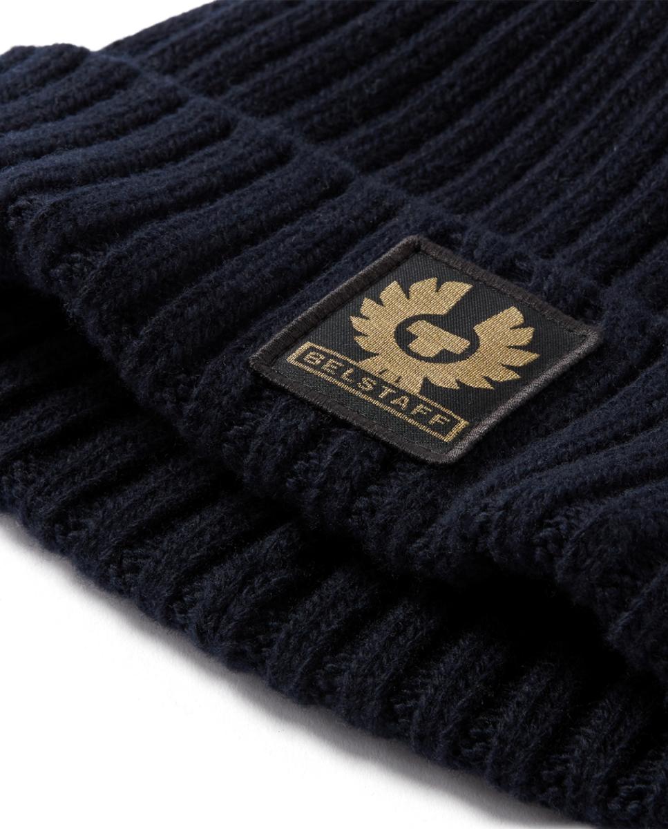 Gorro lana de hombre - Belstaff - Azul marino Azul marino-2