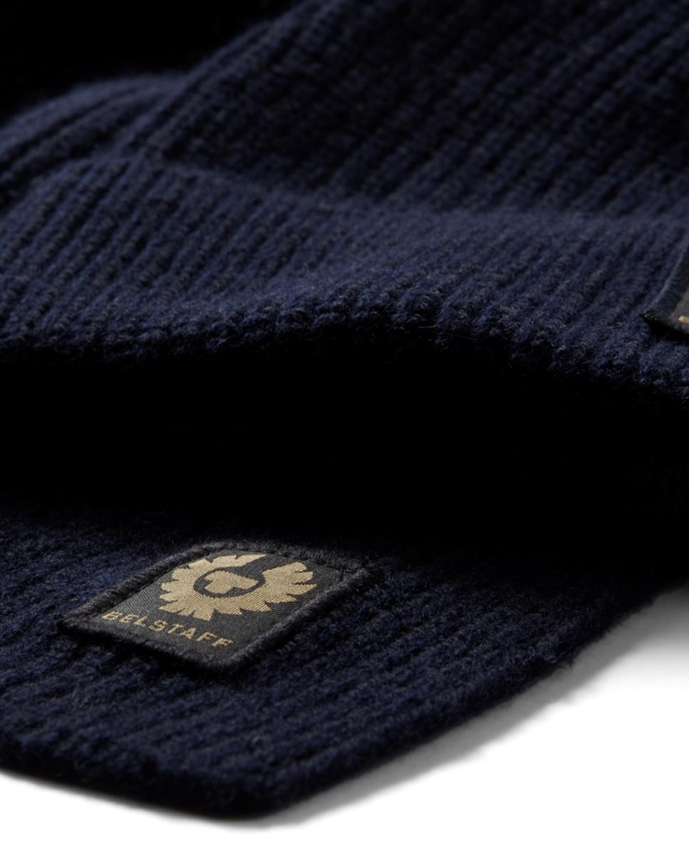 Pack gorro y bufanda de hombre - Belstaff - Azul marino Azul marino-3