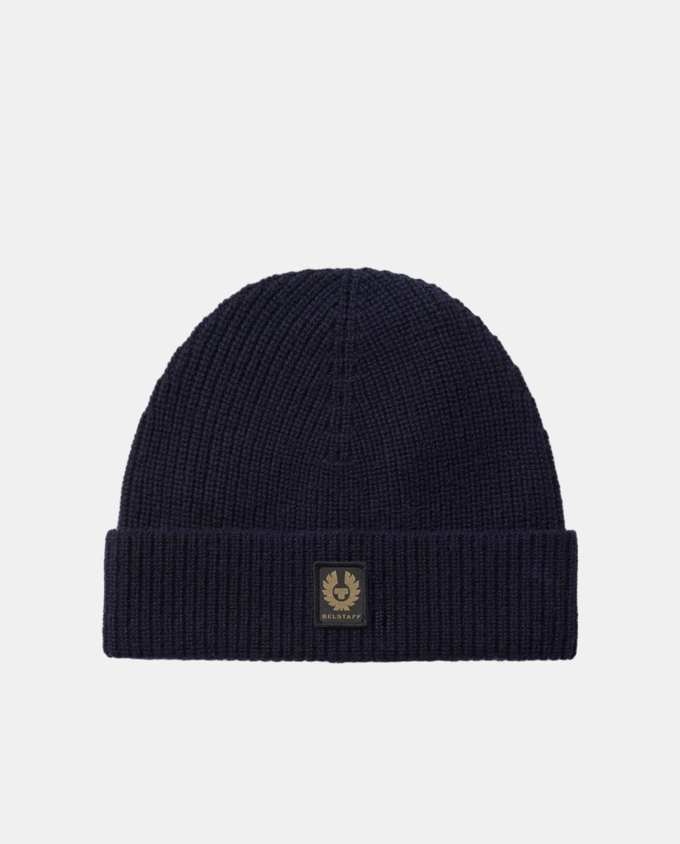Pack gorro y bufanda de hombre - Belstaff - Azul marino Azul marino-4