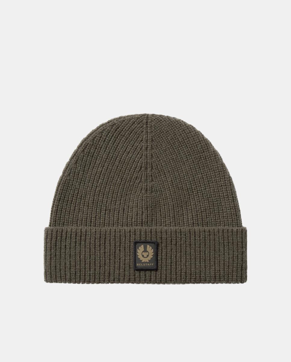 Pack gorro y bufanda de hombre - Belstaff - Verde Verde-4