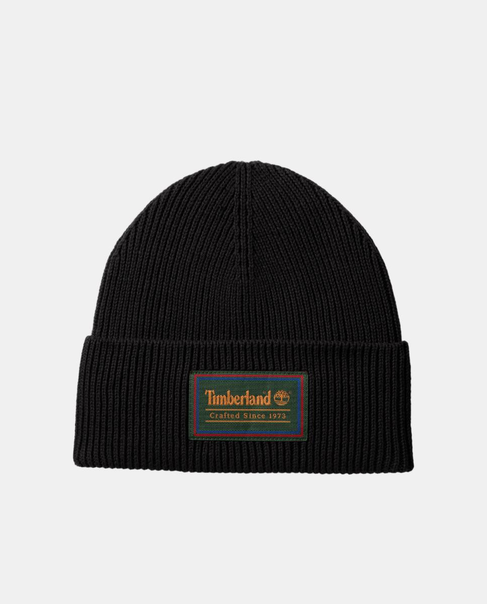 Imagen 1 de Gorro punto liso de hombre Negro