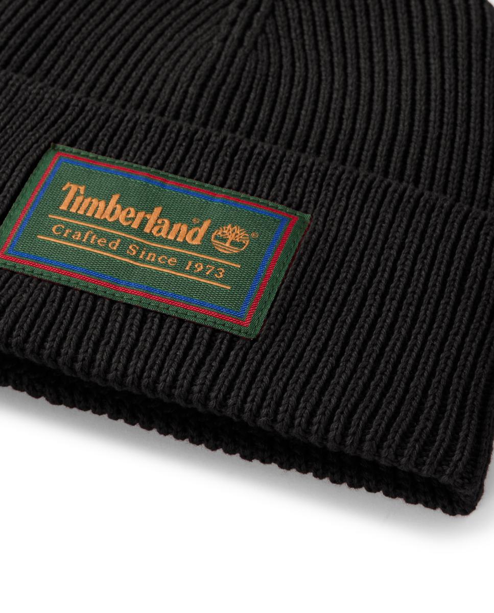 Imagen 2 de Gorro punto liso de hombre - Timberland - Negro Negro