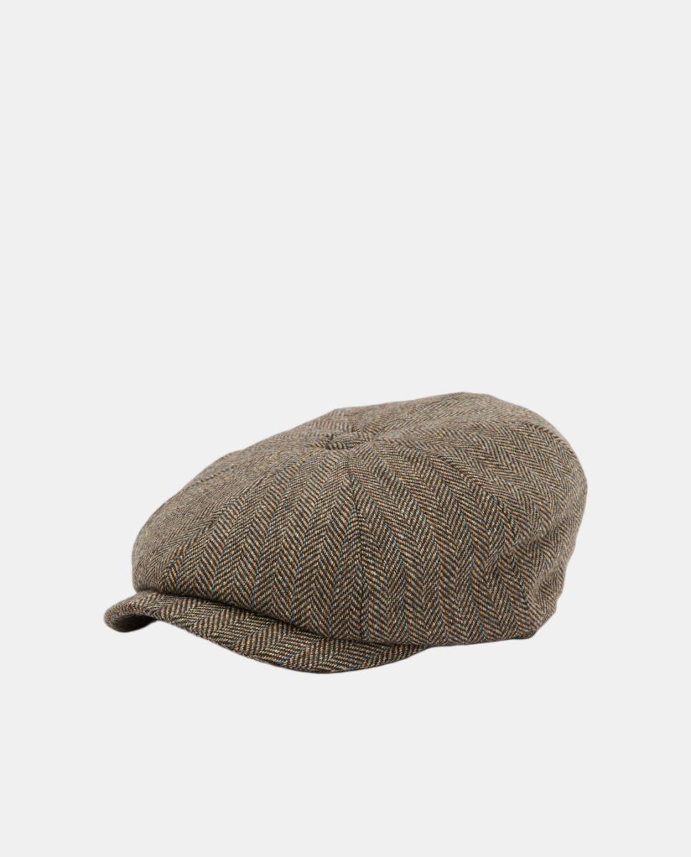 Imagen 2 de Gorra inglesa en mezcla de lana - Barbour - Marrón Marrón