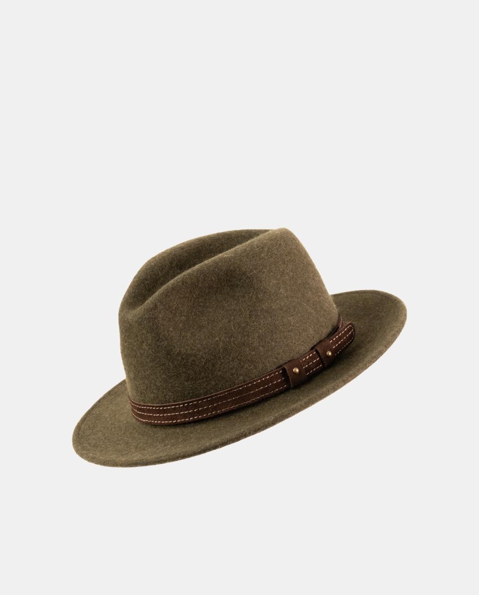 Imagen 2 de Sombrero clásico de hombre - FERNANDEZ Y ROCHE - Verde Verde